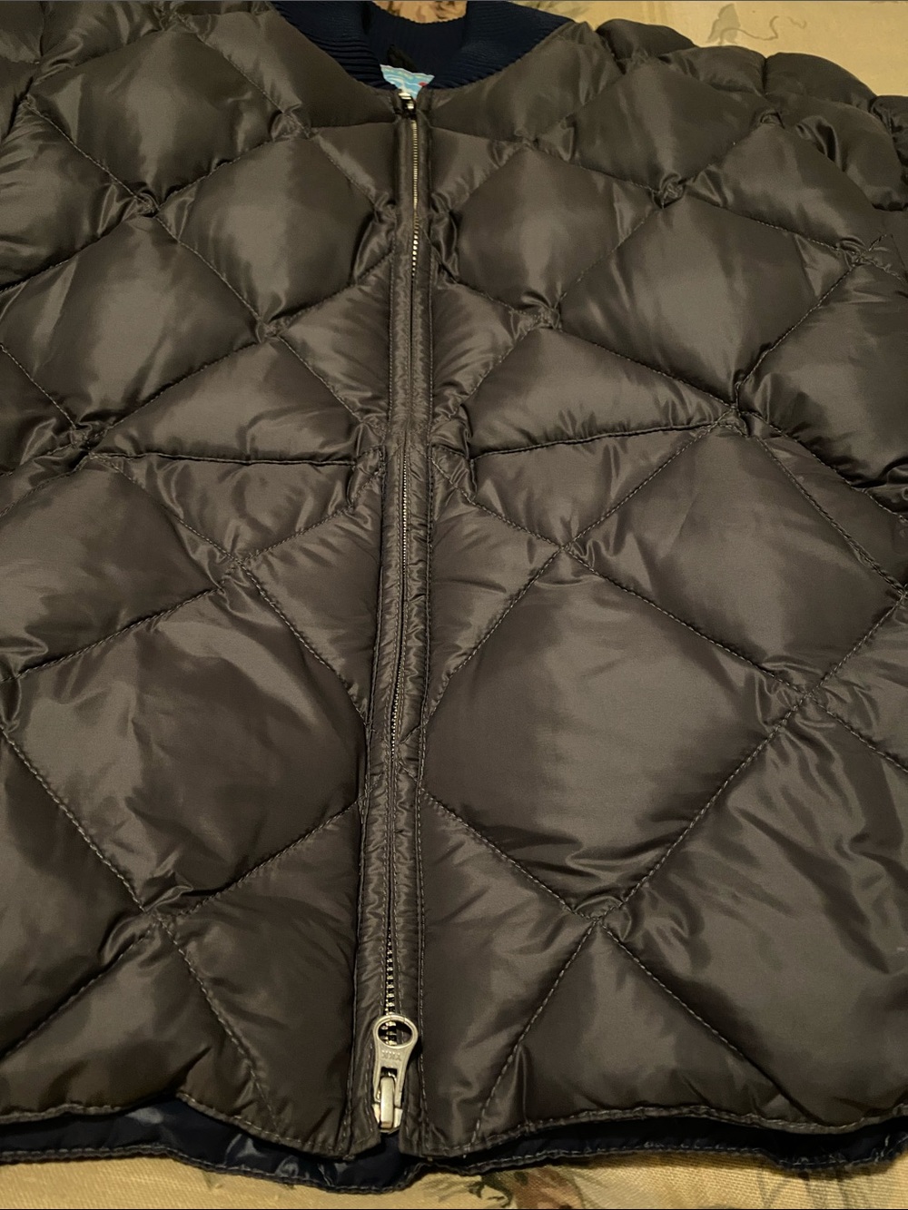 Imogene + Willie x Crescent Down Works Quilted Bomber, Size XS - Picture 10 of 13